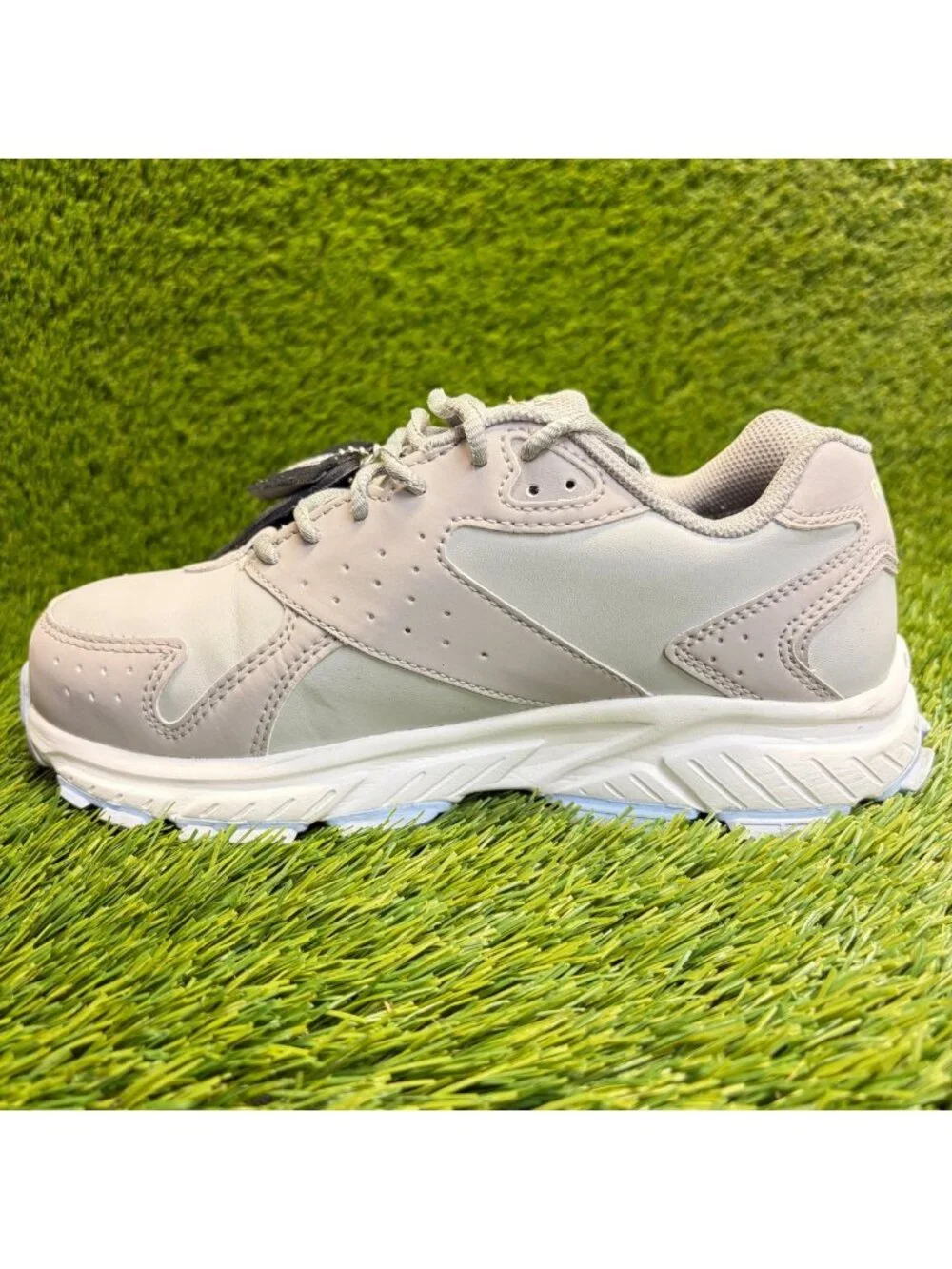 Reebok Hyperium Womens Size 6.5 Gray Outdoor Composite Toe Safety Work Shoes